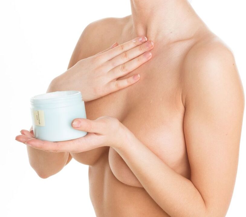 cream to enlarge the breasts