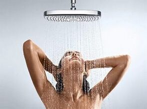With the help of the shower you can perform a massage that increases the bust